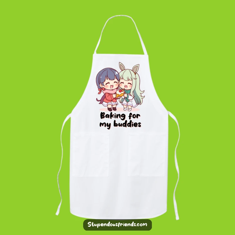 Funny Treat Sharing Apron - Cook with Kindness and Humor in This Hilarious Kitchen Accessory