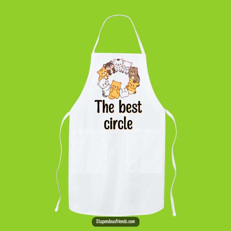 Funny Kitchen Apron: Animal Circle - Perfect Funny Gift for Cooks