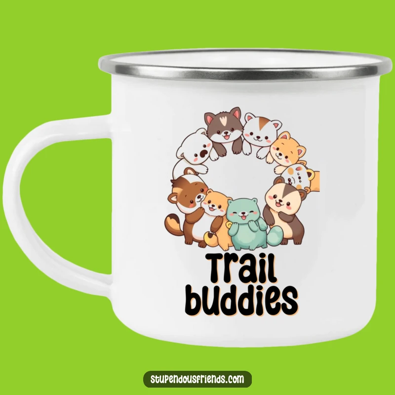 Funny Animal Campfire Mug: Hilarious Companion for Outdoor Adventures!