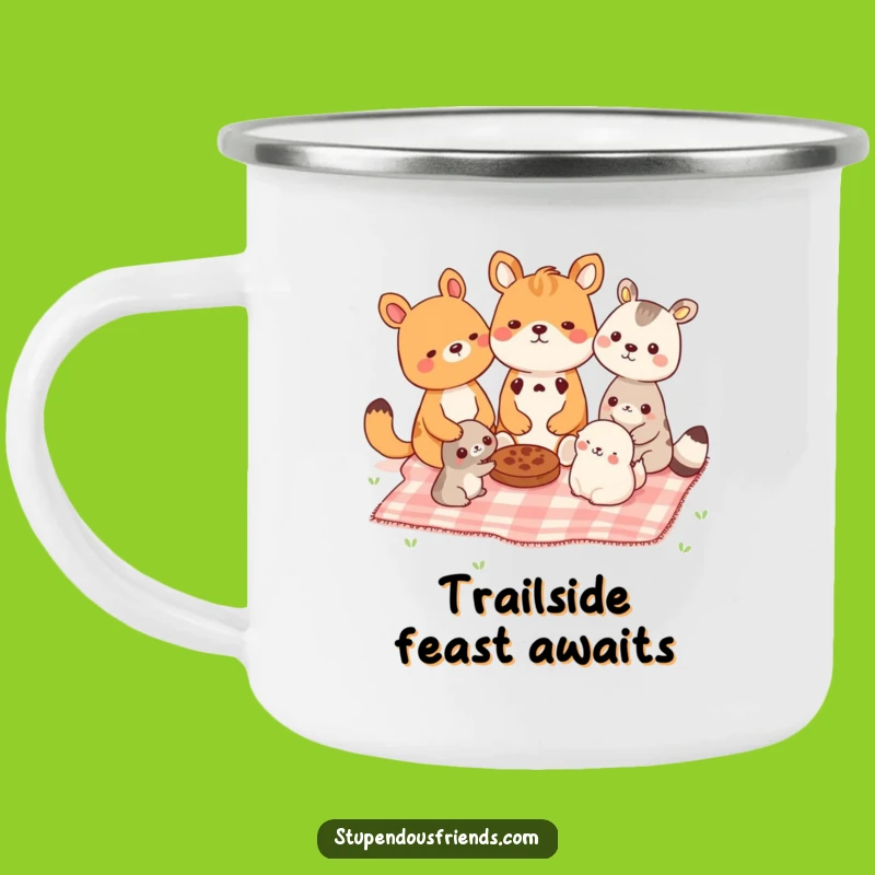 Funny Picnic Pals Camping Mug - Outdoor Joy, Perfect Gift for Campers