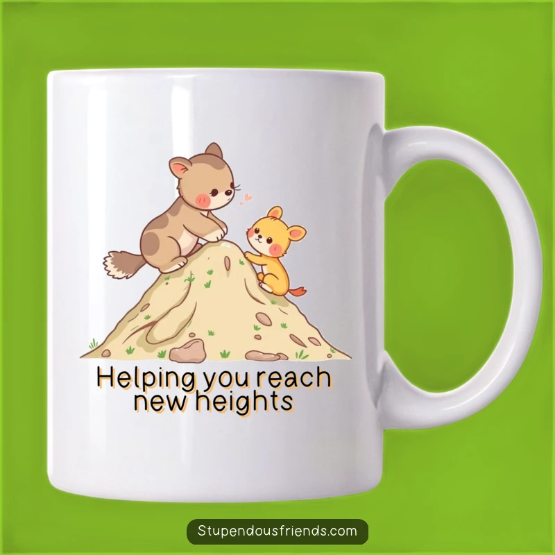 Funny Helping Animal Hill Mug - The Perfect Gift for Kindhearted Souls