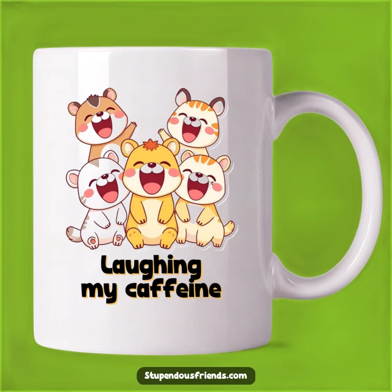 Funny Laughing Animals Mug: Joyful Giggles Guaranteed, Perfect Comedy Gift
