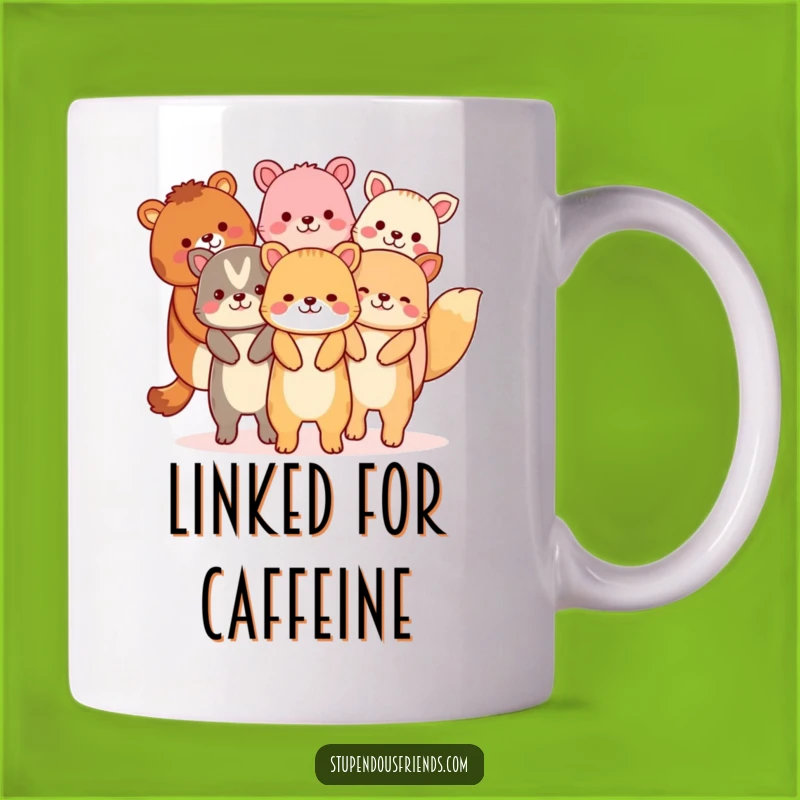 Funny Animal Chain Mug: A Hilarious Gift Celebrating Togetherness & Joy