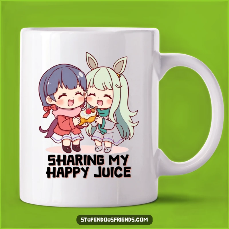 Funny Treat Sharing Mug - The Perfect Hilarious Gift for Friends and Foodies Alike