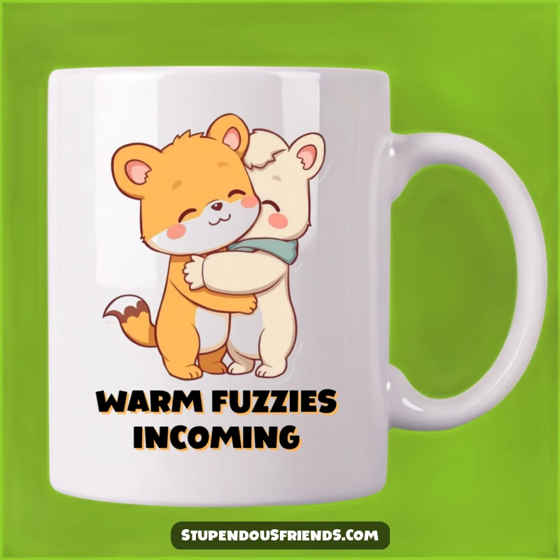 Funny Hugging Animals Mug: A Heartwarming & Hilarious Gift of Comfort!