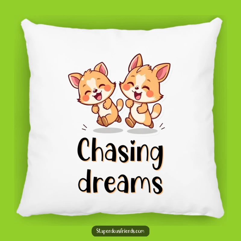 Soft Funny Chase Animals Pillow - Cozy Comfort with Playfulness