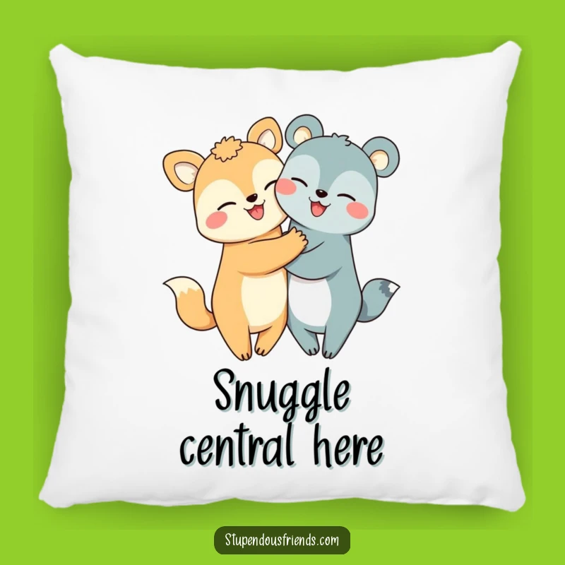 Cozy Funny Hugging Animals Pillow: Adorable Friends for Ultimate Comfort!