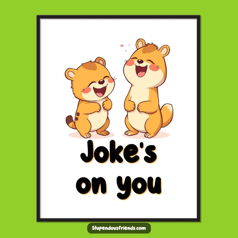 Funny Laughing Animals Digital Print: Hilarious Wall Art for Instant Joy