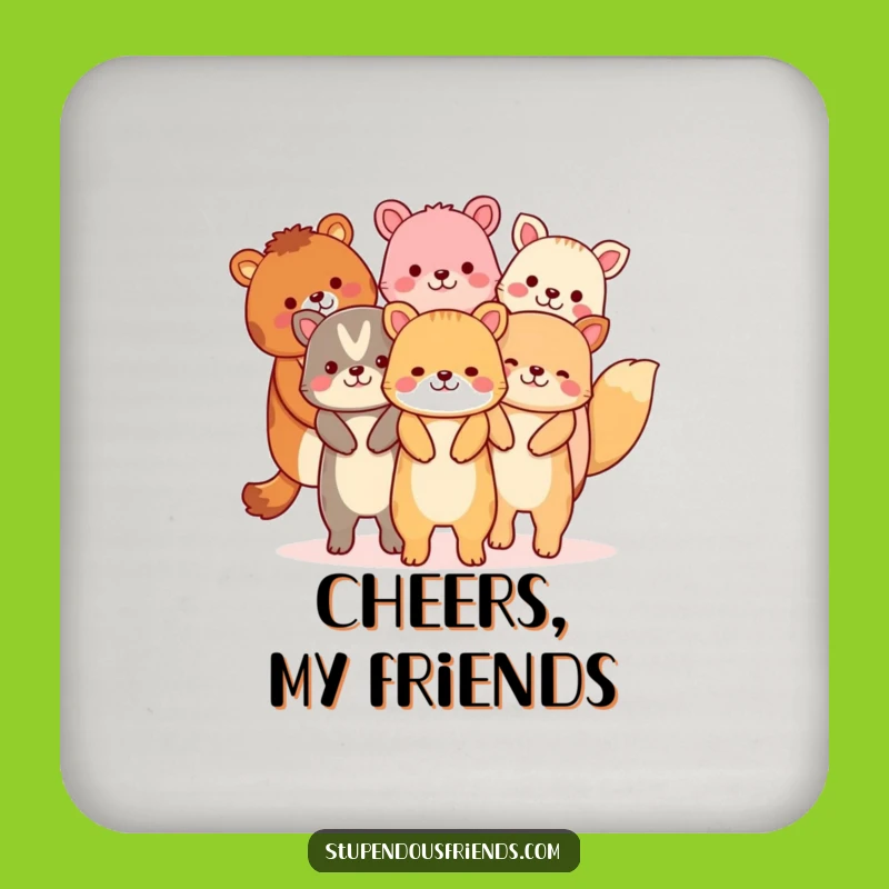 Funny Animal Chain Coasters: Protect Surfaces with Unity & Fun