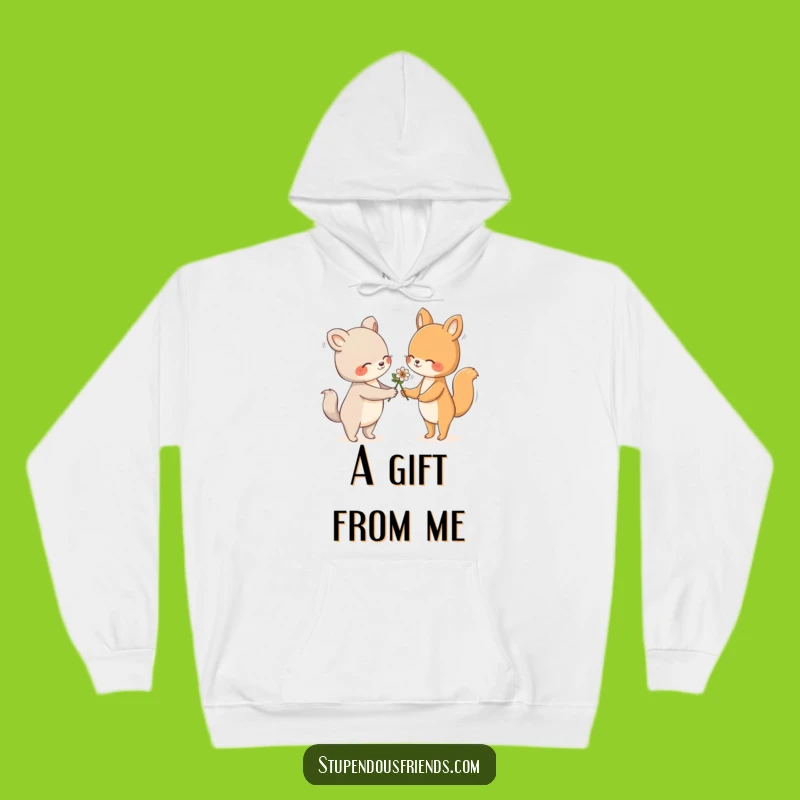 Cozy Funny Flower Hoodie: Warmth, Friendship, and a Funny Gift