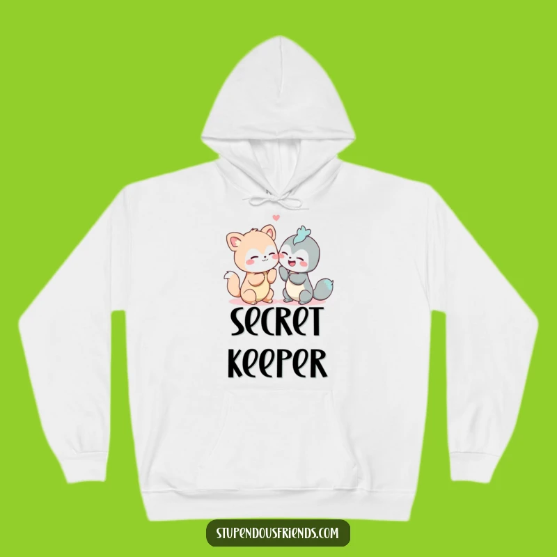 Cozy Funny Secret Sharers Hoodie: Warmth & Hilarious Whispers