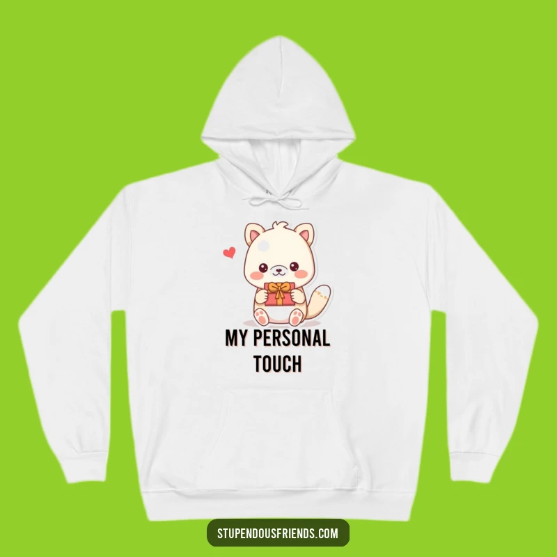 Cozy Funny Gift Giving Hoodie - Warm Heart, Perfect Gift for Kindred Spirits