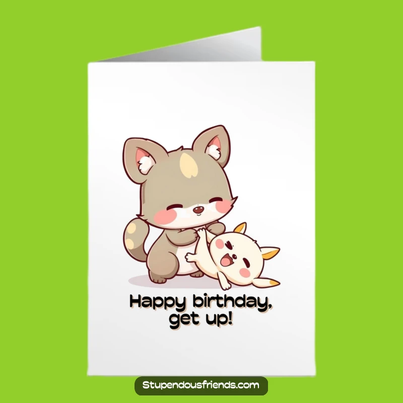 Free Printable Birthday Card: Helping Animals, Kind Downloadable Gift for a Supportive Celebration