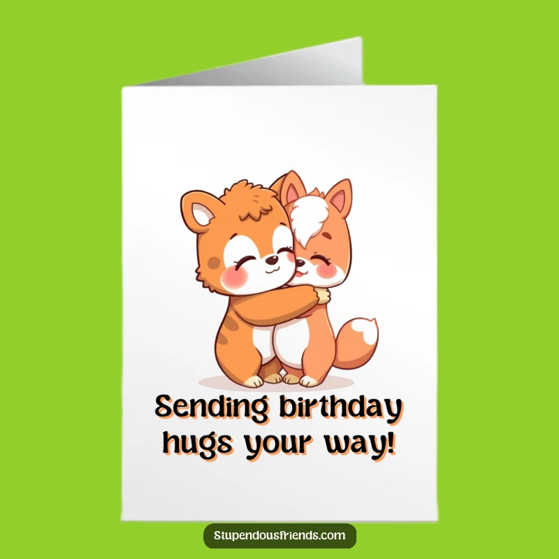 Share the love on their birthday with this cozy free printable card! Print at home for an extra special wish.