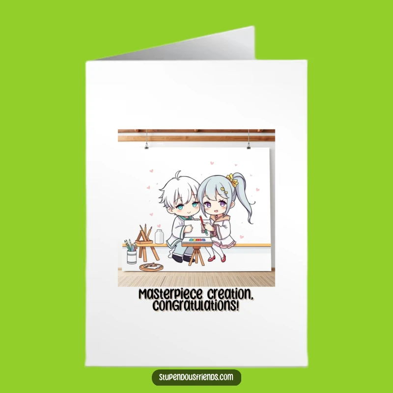 Free Printable Congrats Card: Hilarious Art Creation Downloadable Gift