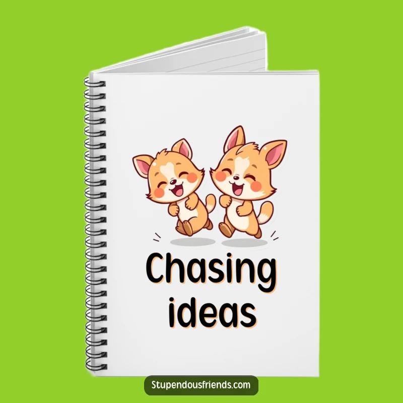 Funny Chase Animals Notebook - Jot Down Your Adventures