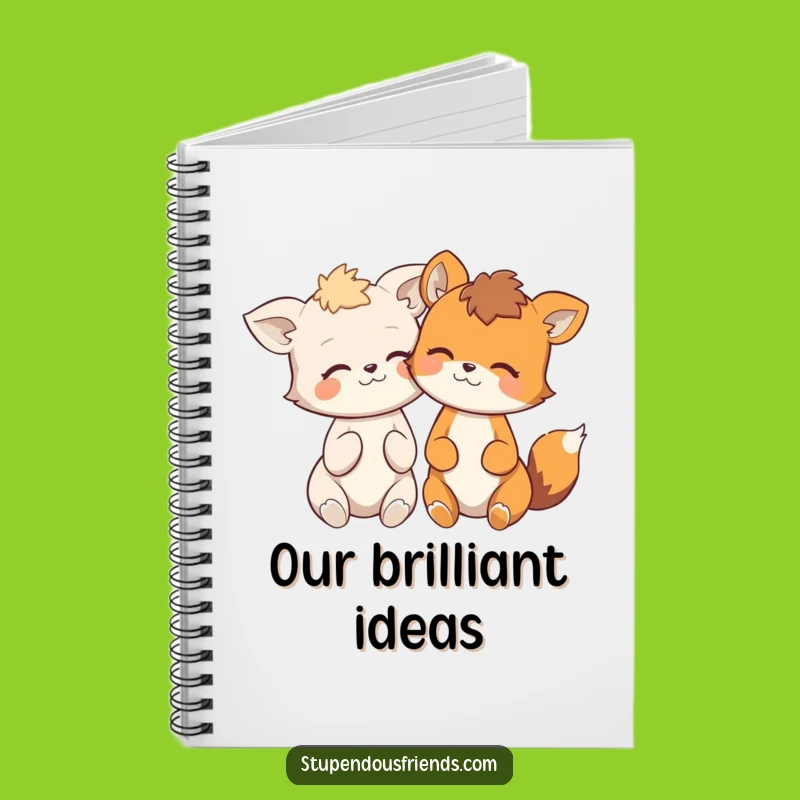 Funny Giggling Animals Notebook - Jot Down Laughs & Ideas!