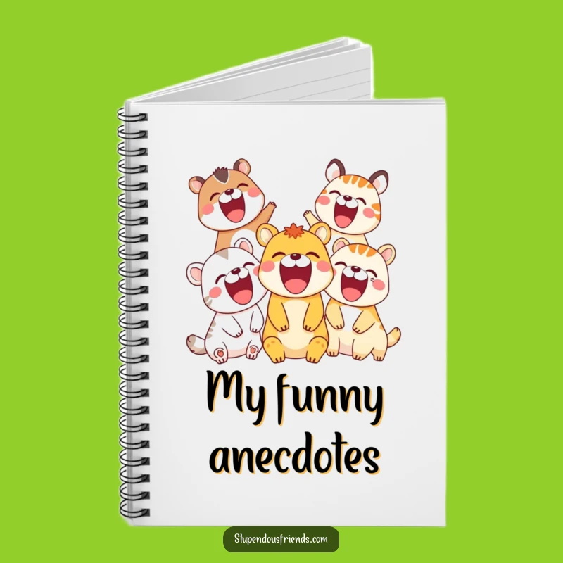 Funny Laughing Animals Notebook: Jot Down Giggles, Perfect Gift