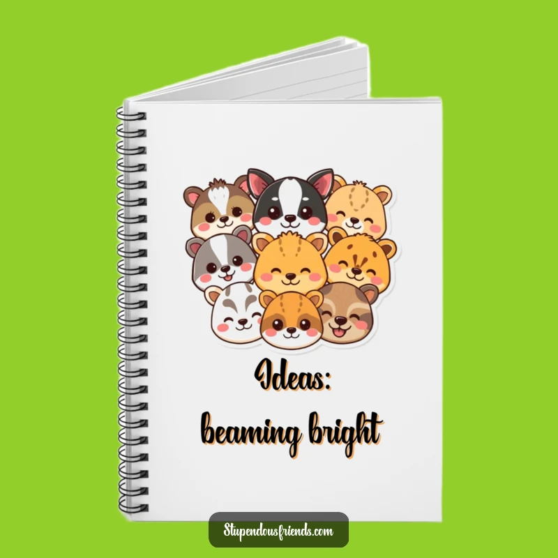 Funny Animal Smile Notebook: Jot Down Ideas with this Funny Journal!