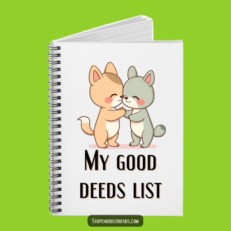 Funny Animal Paw Notebook: Cute Character Journal, Perfect Funny Gift for Notes