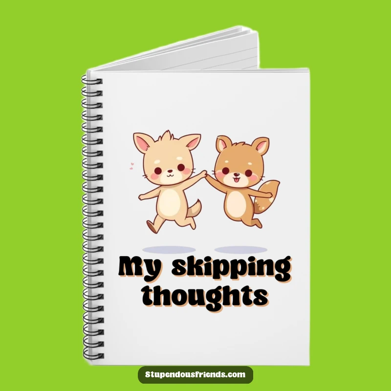 Funny Animal Friends Skipping Notebook: Jot Down Your Funniest Ideas Gift!