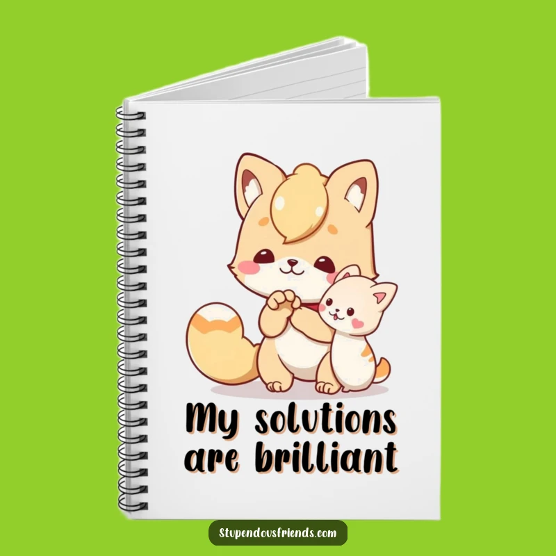 Funny Helping Paw Notebook: Jot Down Kind Ideas with Support