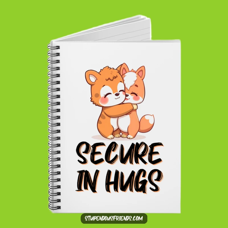 Funny Hug Notebook: Comforting Friends - Ideal Funny Gift for Note-Takers