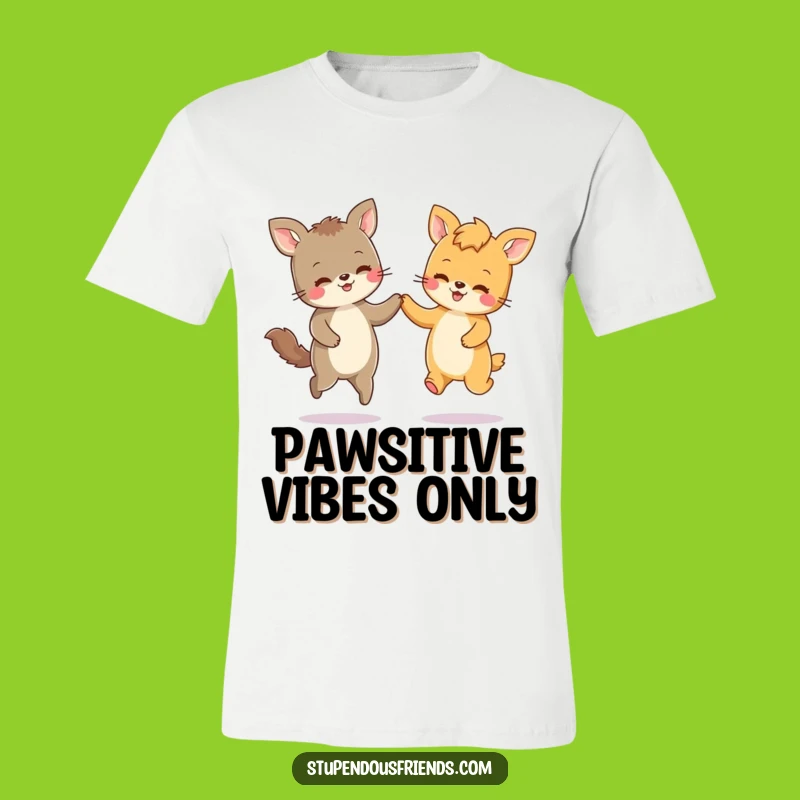 Funny Animal Friends Skipping Tee: Hilarious T-Shirt for Joyful Souls, Ideal Funny Gift!