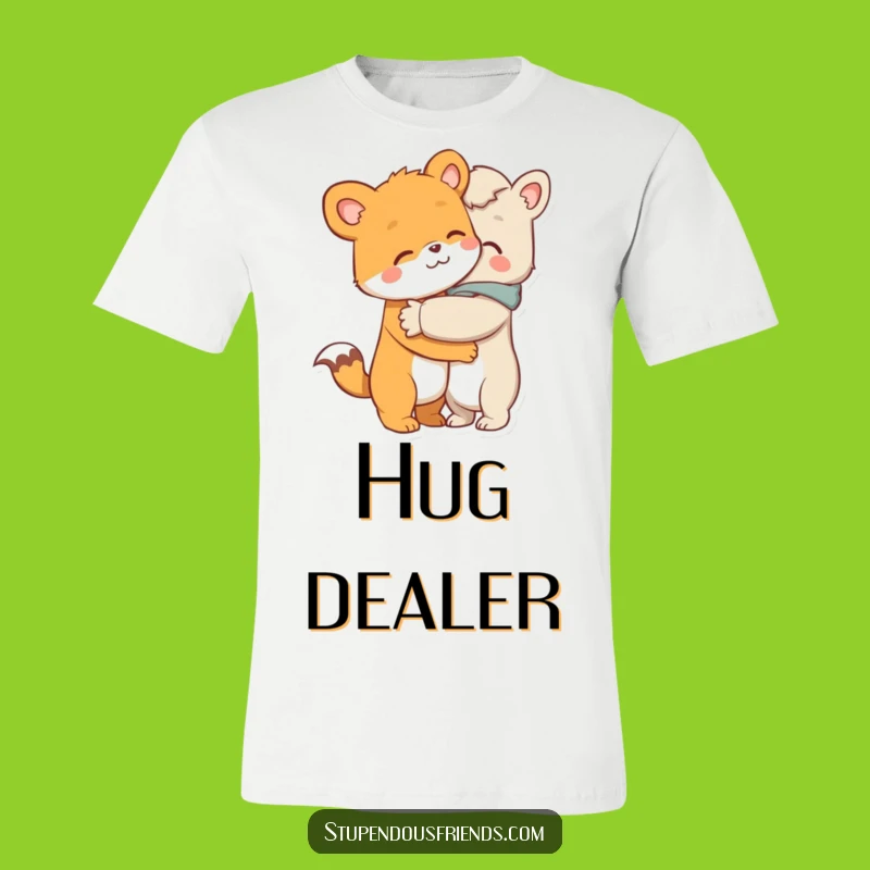 Funny Comfort Hug T-Shirt: Hilarious & Heartwarming Animal Embrace Tee!