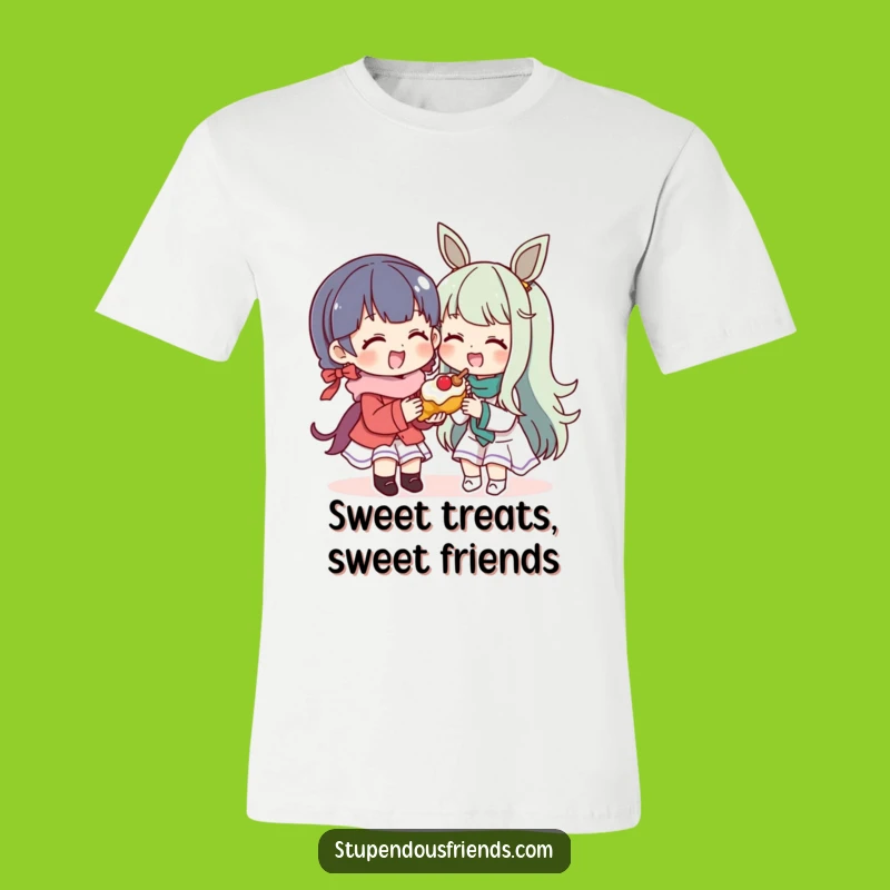 Funny Treat Sharing T-Shirt - Wear Your Generosity with This Hilarious and Cute Tee