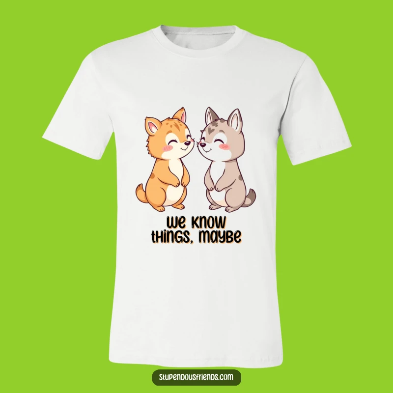 Funny Whispering Pals Tee: Wear Your Inside Jokes with Pride