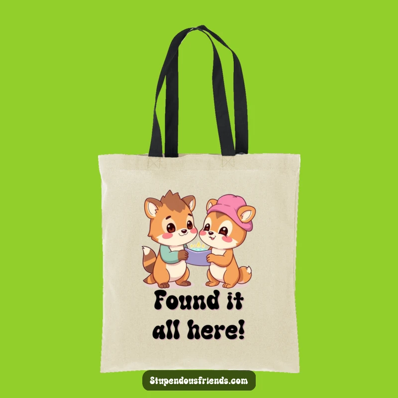 Funny Animal Discovery Tote: Carry Your Finds with Delight, A Funny Gift