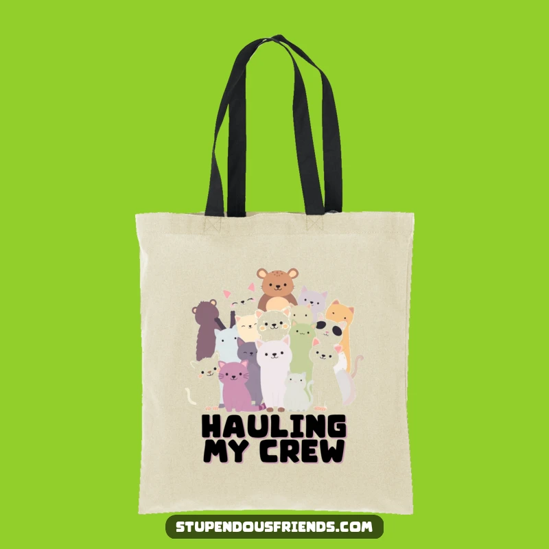 Funny Animal Silhouettes Tote Bag - Carry Your Community Pride